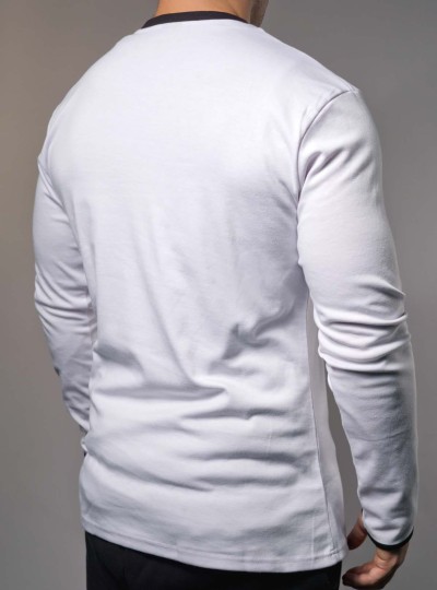 T-Shirt Manches Longues Blanc
